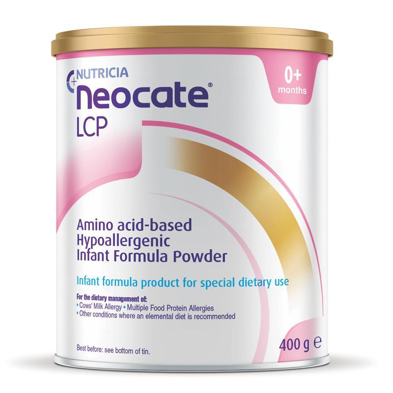 Neocate LCP Amino Acid-Based Hypoallergenic Infant Formula 400g chính hãng Úc