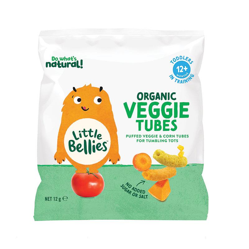 Little Bellies Organic Veggie Tubes 12g chính hãng Úc