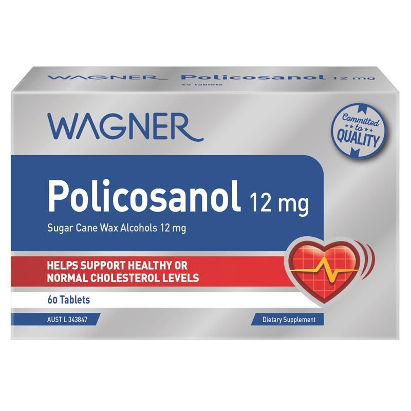 Wagner Policosanol 12mg 60 Tablets chính hãng Úc