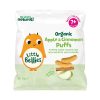 Little Bellies Organic Apple & Cinnamon Puffs 12g chính hãng Úc