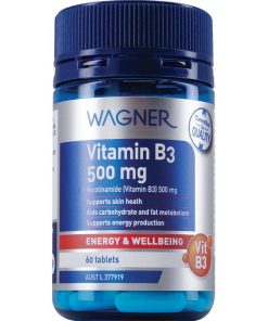Wagner Vitamin B3 500mg 60 Tablets chính hãng Úc
