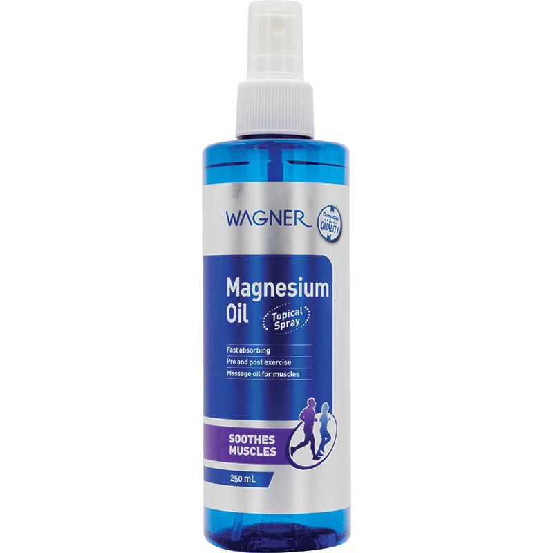 Wagner Magnesium Oil 250ml Spray chính hãng Úc