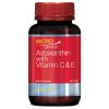 Microgenics Astaxanthin High Strength With Vitamin C & E 60 Capsules chính hãng Úc
