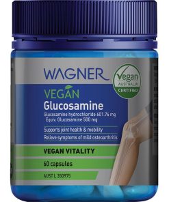 Wagner Vegan Glucosamine 60 Capsules chính hãng Úc