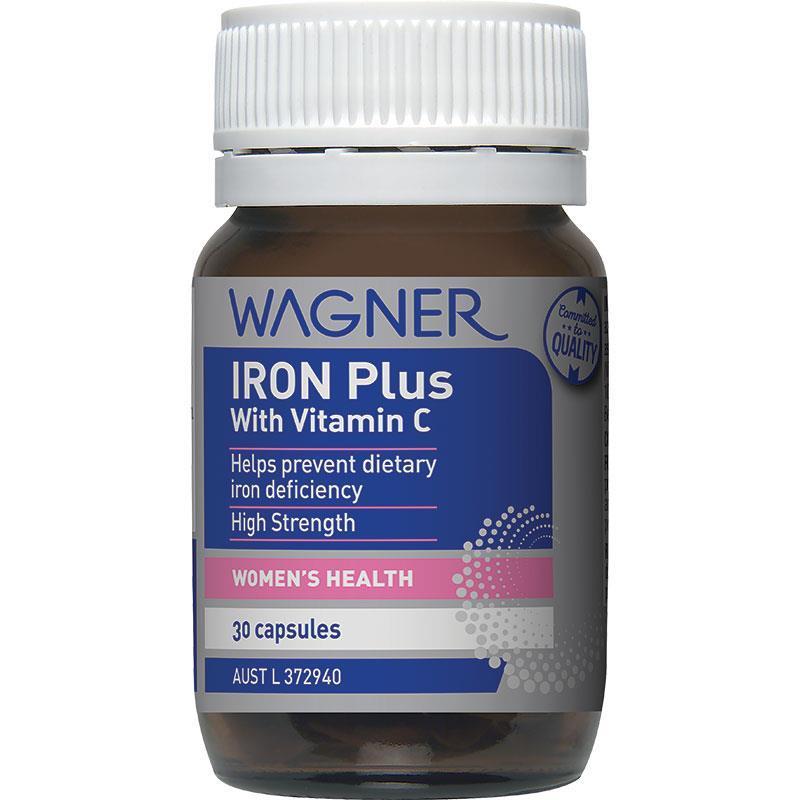Wagner Iron Plus 30 Capsules chính hãng Úc