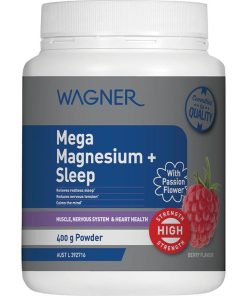 Wagner Mega Magnesium + Sleep Berry 400g chính hãng Úc