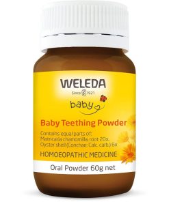 Weleda Baby Teething Powder Oral Powder 60g chính hãng Úc