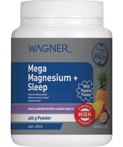 Wagner Mega Magnesium + Sleep Tropical 400g chính hãng Úc