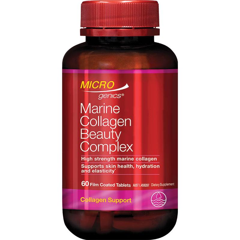 Microgenics Marine Collagen Beauty Complex 60 Tablets chính hãng Úc