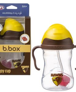 B.Box Sippy Cup AFL Hawthorn 240ml chính hãng Úc