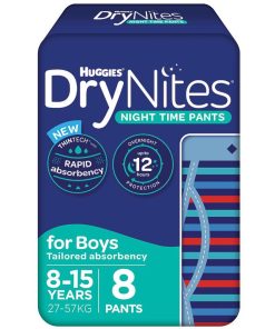Huggies DryNites Boy 8-15 Years 8 Pack chính hãng Úc