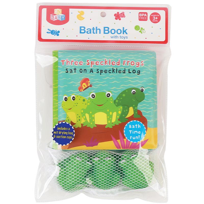 Go Baby Bath Book with Animal Toys chính hãng Úc