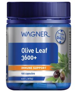 Wagner Olive Leaf 3600+ 100 Capsules chính hãng Úc