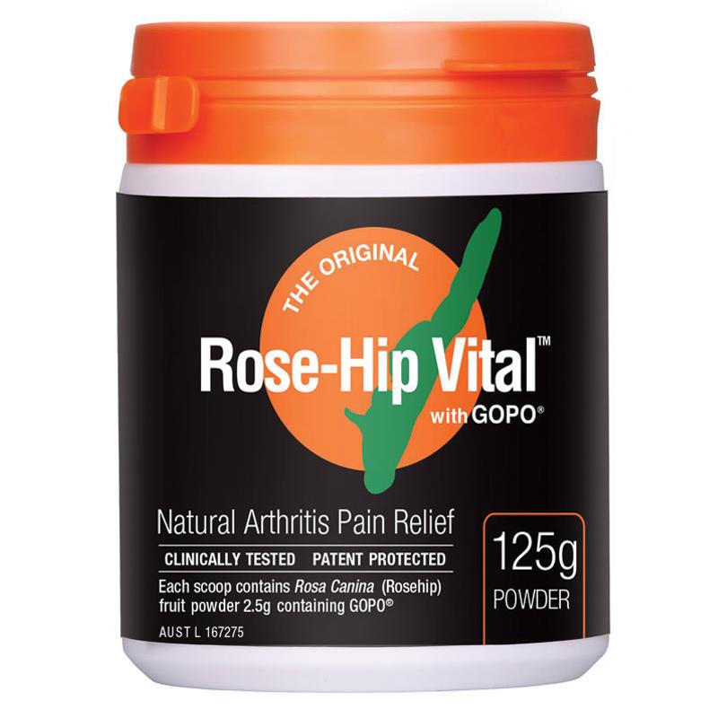 Rose-Hip Vital 125g Powder chính hãng Úc