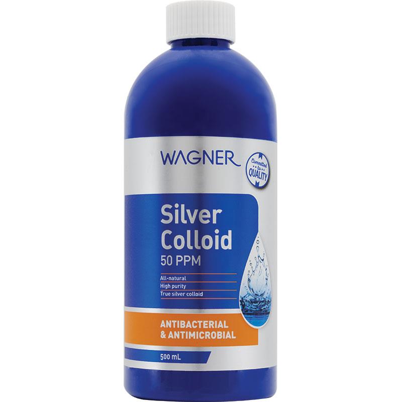 Wagner Silver Colloid 50ppm 500ml chính hãng Úc