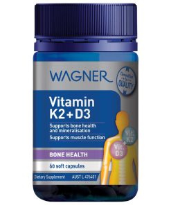 Wagner Vitamin K2 + D3 60 Capsules chính hãng Úc