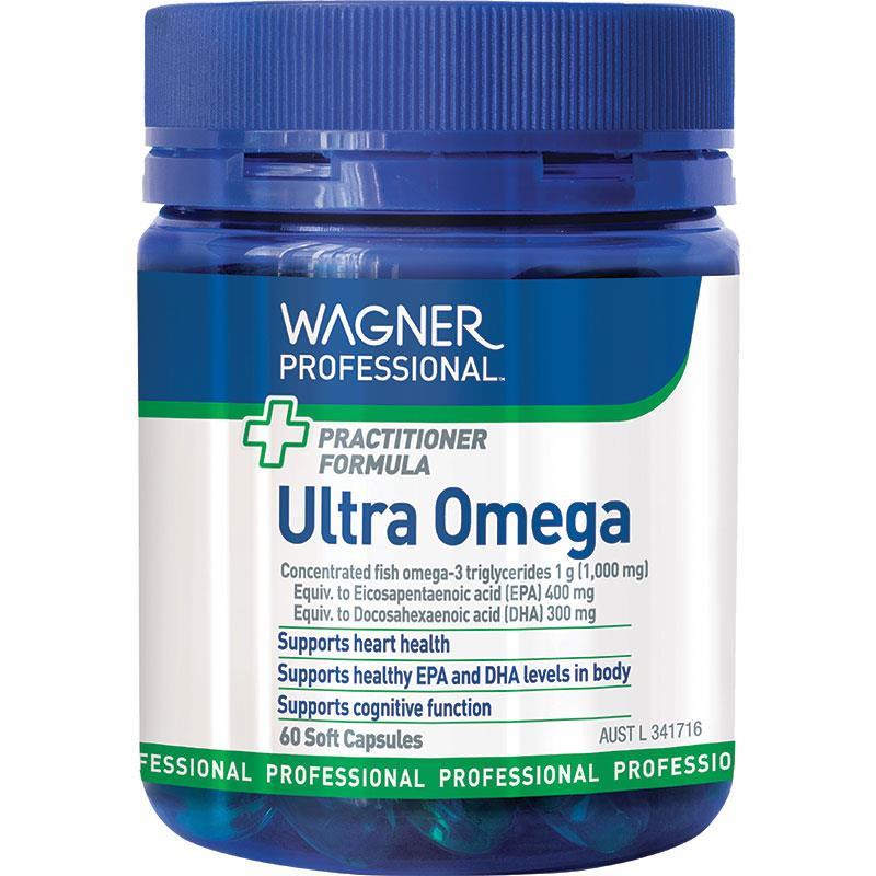 Wagner Professional Ultra Omega 60 Soft Capsules chính hãng Úc