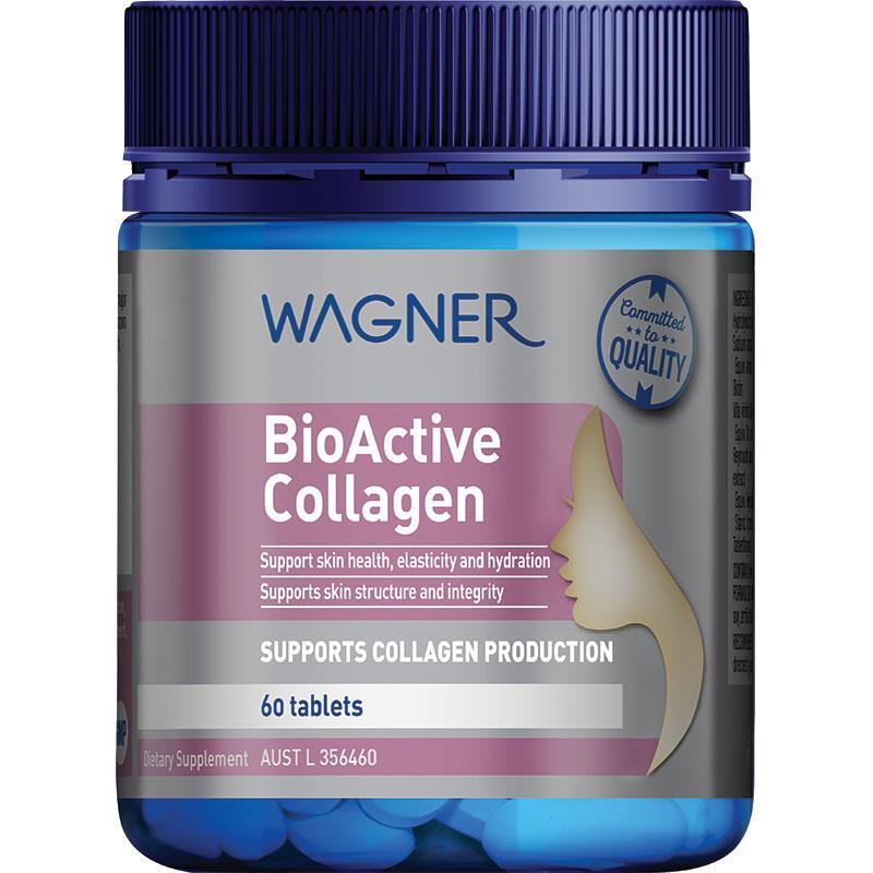 Wagner Bioactive Collagen 60 Tablets chính hãng Úc