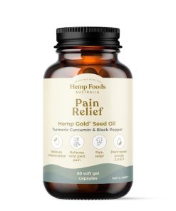 Hemp Foods Australia Pain Relief Capsules 60 caps Single Unit chính hãng Úc