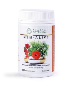 Pharma Botanica MSM Alive 180 Capsules chính hãng Úc