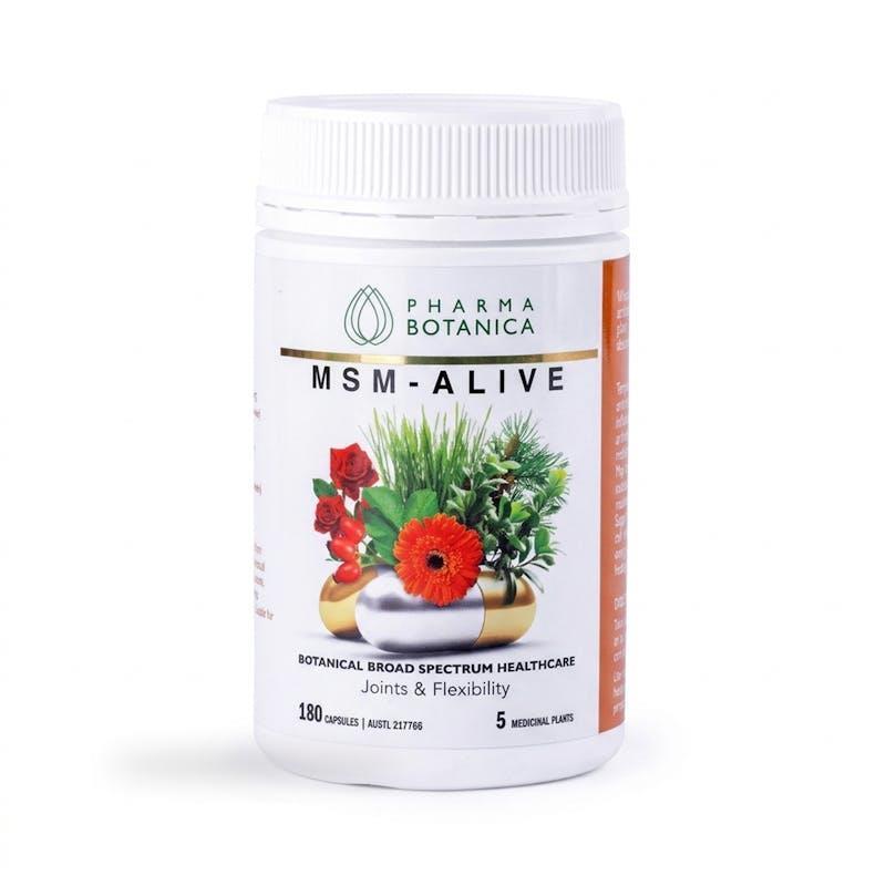 Pharma Botanica MSM Alive 180 Capsules chính hãng Úc