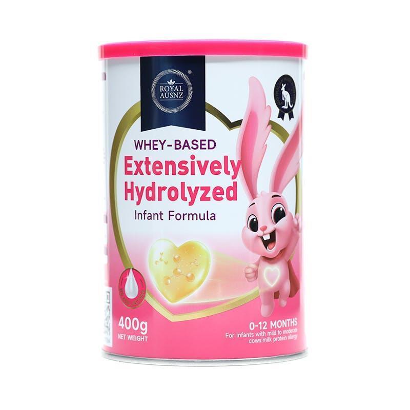 Royal AUSNZ Whey-Based Extensively Hydrolyzed Infant Formula (0-12 Months) 400g chính hãng Úc