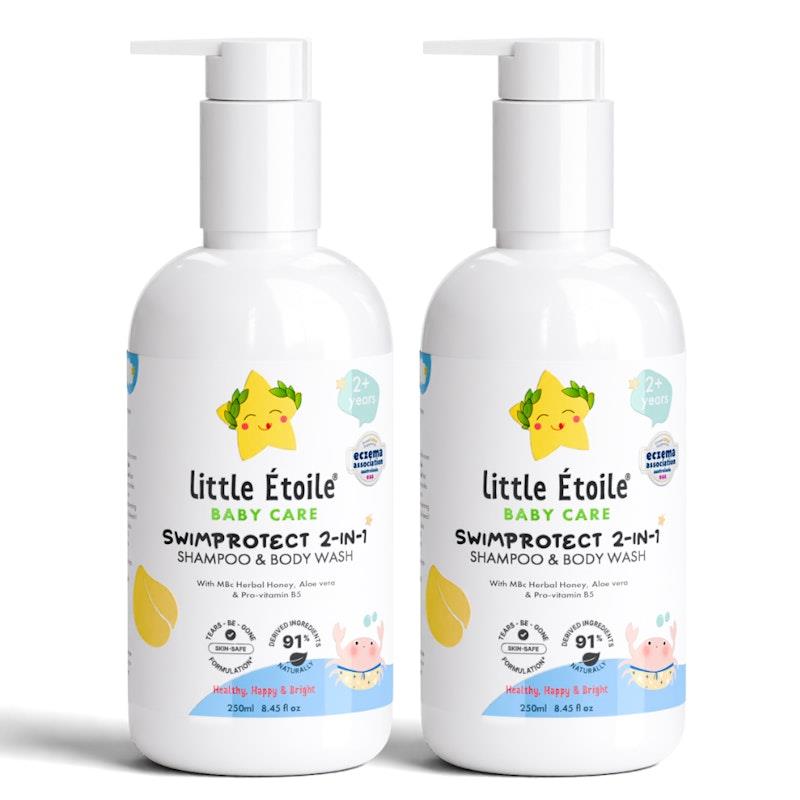 Little Etoile SwimProtect 2-in-1 Shampoo & Body Wash (2+ Years) 2Pack chính hãng Úc