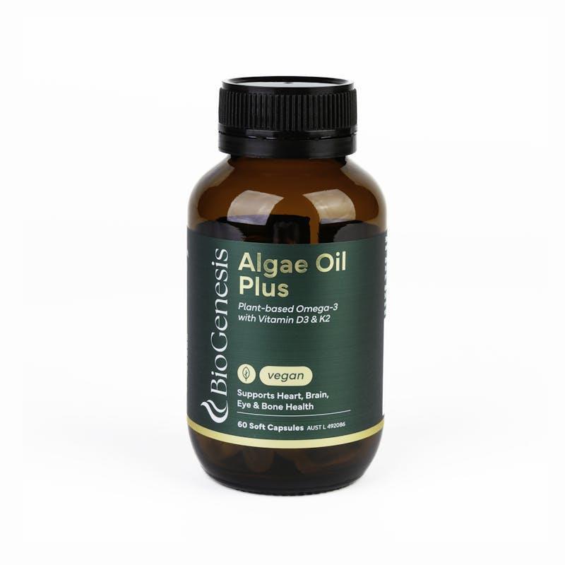 BioGenesis Algae Oil Plus 60 Capsules chính hãng Úc