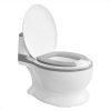 BoPeep Kids Potty Trainer Seat Safety Toilet Training Toddler Non-Slip Grey chính hãng Úc