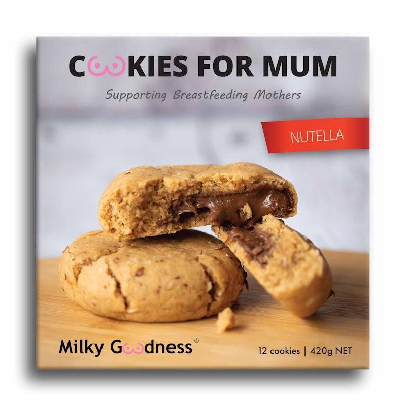 Milky Goodness Nutella Lactation Cookies 12Pack chính hãng Úc