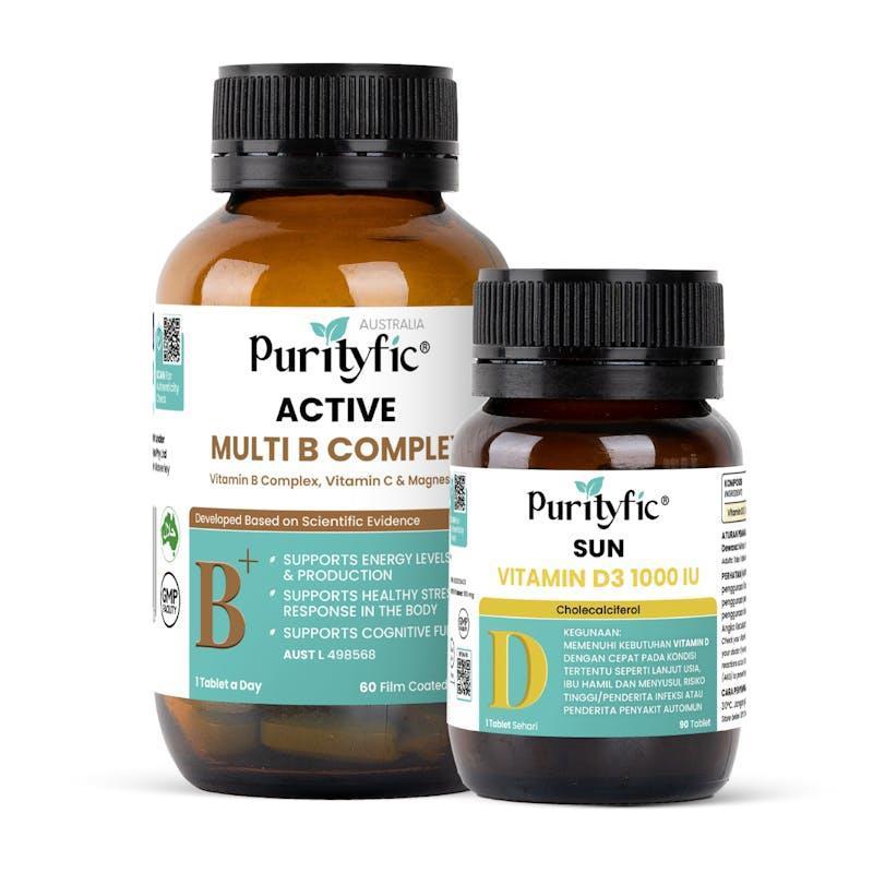 Purityfic Gym Active (2 bottles) Bundle chính hãng Úc
