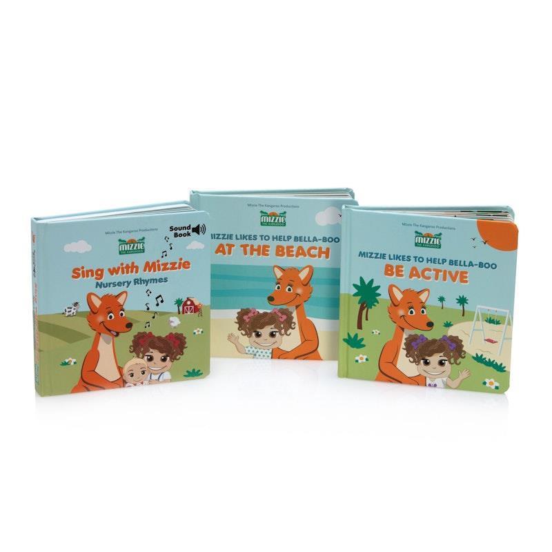 Mizzie The Kangaroo Books, Books, Books - Baby Gift Set chính hãng Úc