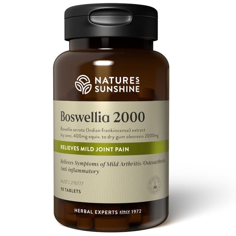 Nature's Sunshine Boswellia 2000 90Tablets chính hãng Úc