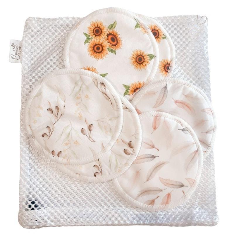 Bubba Bump Organic Bamboo Reusable Breast Pads 1Pack chính hãng Úc