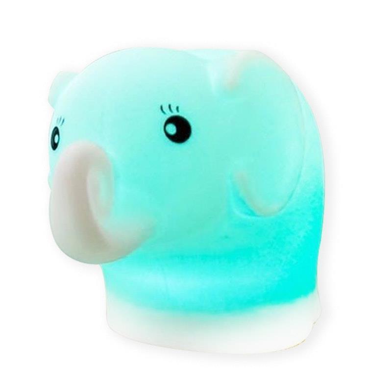 babystudio Soft Silicon Night Light - Elephant 1pc chính hãng Úc