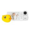 Oricom 6″ Video Baby Monitor with Motorised Pan Tilt and Duck Digital Bath and Room Thermometer Bundle chính hãng Úc