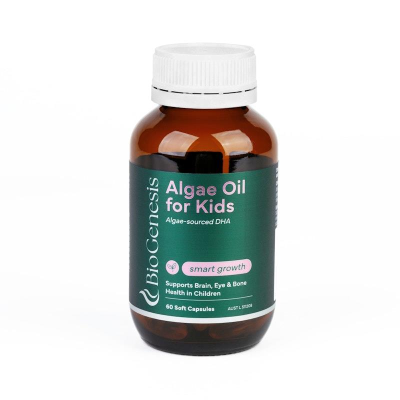 BioGenesis Algae Oil for Kids 60 Capsules chính hãng Úc