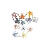 Cherub Baby Bath Toys - Silicone Suction 12PK Bundle – Entire Zoo Collection - Pastel Pack chính hãng Úc