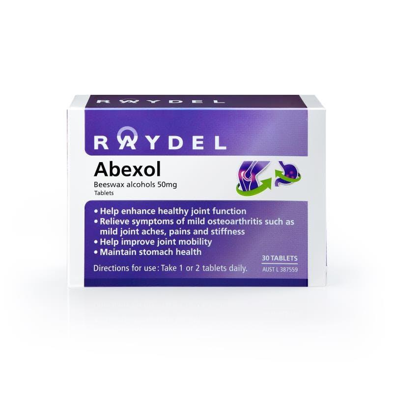Raydel Abexol 50mg 30 Tablets 1 Pack chính hãng Úc