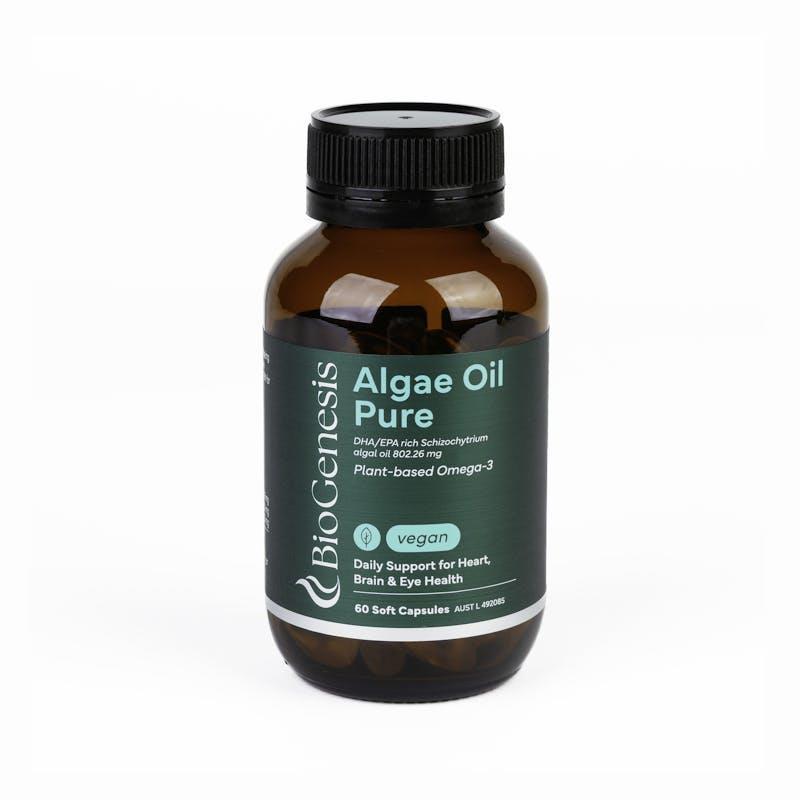 BioGenesis Algae Oil Pure 60 Capsules chính hãng Úc