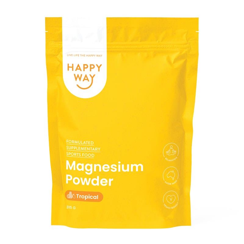 Happy Way Tropical Magnesium Powder 315g chính hãng Úc
